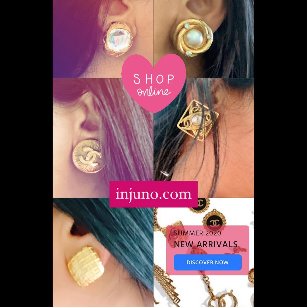 collection of vintage designer jewelry - Chanel